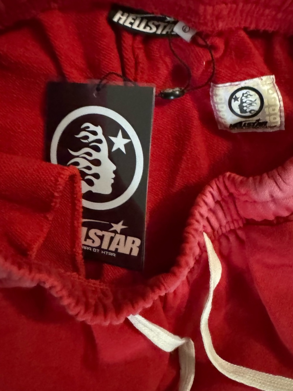 Hellstar Records Red Flame Graphic Jogger Sweatpants - Hellstar - Picture 3 of 7